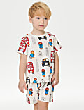 Pure Cotton Paddington™ Waffle Pyjamas (1-7 Yrs)