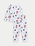 Zuiver katoenen pyjama met Paddington™-motief (1-7 jaar)