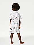 Pure Cotton Car Pyjamas (1-8 Yrs)