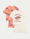 2pk Pure Cotton Surf Pyjama Sets (1-8 Yrs)