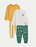 2pk Dog Graphic Pyjama Set (1-8 Yrs)