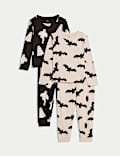 2pk Pure Cotton Halloween Pyjama Sets (1-10 Yrs)