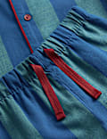 Pure Cotton Striped Pyjamas (12 Mths-10 Yrs)