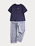 Pure Cotton I'm Not Tired Club Pyjamas (1-8 Years)