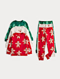 3 Pack Pure Cotton Christmas Pyjama Sets (12 Months - 8 Years)