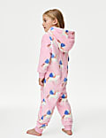 Fleece Unicorn Onesie (1-7 Yrs)