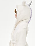 Unicorn Hooded Dressing Gown (1-8 Yrs)