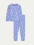 Cotton Rich Heart Pyjamas (1-8 Yrs)