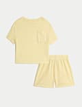 Cotton Blend Waffle Pyjamas (12 Mths-16 Yrs)