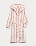 Pure Cotton Striped Dressing Gown (9 Mths-10 Yrs)
