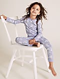 Pyjama en coton à imprimé lapin (du 1&nbsp;au 7&nbsp;ans)