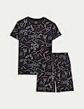 Pure Cotton Tropical Print Pyjamas (6-16 Yrs)