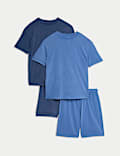 2pk Pure Cotton Pyjama Sets (6-16 Yrs)