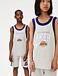 NBA Pure Cotton LA Lakers Pyjamas (6-16 Yrs)