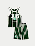 Pure Cotton Boston Celtics™ Pyjamas (3-16 Yrs)