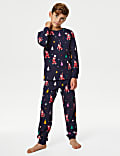 Pyjama enfant Family Christmas à motif Père Noël disco (du 1 au 16&nbsp;ans)