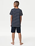 Pure Cotton Mini Me Slogan Pyjamas (1-16 Yrs)