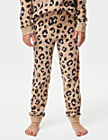 Fleece Leopard Pyjamas (1-18 Yrs)