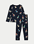 Kids' Animal Party Family Christmas Pyjama Set (1-16 Yrs)