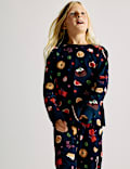 Pure Cotton Family Christmas Food Pyjamas (1-16 Yrs)