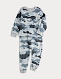 Fleece Camouflage Pyjamas (1-16 Yrs)