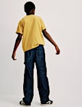 Relaxed Pure Cotton Carpenter Jeans (6-16 Yrs)