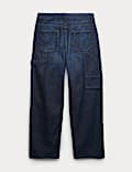 Relaxed Pure Cotton Carpenter Jeans (6-16 Yrs)
