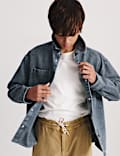 Pure Cotton Denim Shirt (6-16 Yrs)