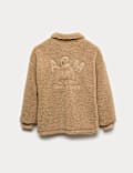 Pull imitation peau de mouton à motif graphique (du 6 au 16 ans)