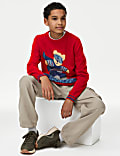 Pure Cotton Spencer Bear™ Christmas Jumper (6-16 Yrs)