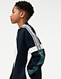 Sweat-shirt zippé en coton (du 6&nbsp;au 16&nbsp;ans)
