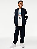 Sweat-shirt zippé en coton (du 6&nbsp;au 16&nbsp;ans)