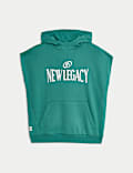 Cotton Rich Graphic Sleeveless Sweatshirt (6-16 Yrs)