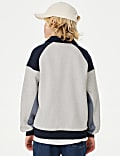 Cotton Rich Sports Slogan Polo Sweatshirt (6-16 Yrs)