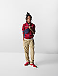 Zip Colour Block Sports Sweatshirt (6-16 Yrs)