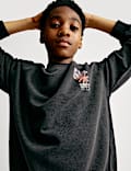 Cotton Rich Graphic Sweatshirt (2-16 Yrs)