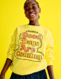 Cotton Rich YoungMinds Good Days Sweatshirt (2-16 Yrs)
