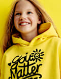 Cotton Rich You Matter Slogan Hoodie (2-16 Yrs)