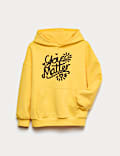 Cotton Rich You Matter Slogan Hoodie (2-16 Yrs)