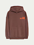 Cotton Rich Skateboard Graphic Hoodie (6-16 Yrs)