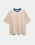 Pure Cotton McLaren™ Striped T-Shirt (6-16 Years)