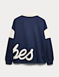 Cotton Rich Rugby Sweatshirt (6-16 Yrs)