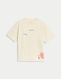 Pure Cotton Graphic T-Shirt (2-16 Yrs)