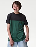 Mesh Slogan T-Shirt (6-16 Yrs)