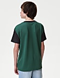 Mesh Slogan T-Shirt (6-16 Yrs)