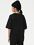 Pure Cotton Football T-Shirt (6-16 Yrs)