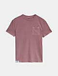 Pure Cotton Garment Dyed T-Shirt (6-16 Yrs)
