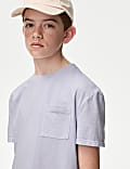 Pure Cotton Garment Dyed T-Shirt (6-16 Yrs)