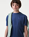 Pure Cotton Garment Dyed T-Shirt (6-16 Yrs)