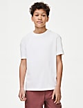 2pc Cotton Rich Shirt & T-Shirt Set (6-16 Yrs)